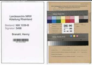 Entnazifizierung Henny Branahl , geb. 05.04.1906 ()