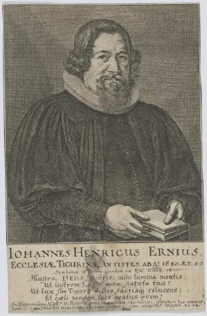 Bildnis des Iohannes Henricus Ernius