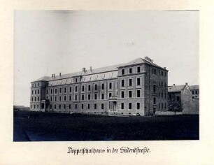 Strieder, Wilhelm. Doppelschulhaus in der Südendstraße
