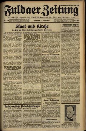 Ausgabe vom Dienstag, den 04. Juni 1935.