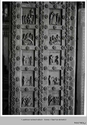 Bronzetür des Westportals