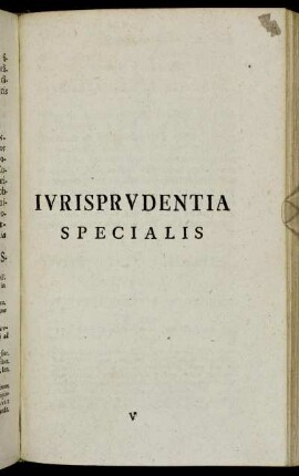 Jurisprudentia Specialis