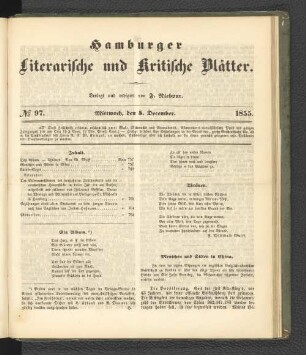 No. 97. 5. Dezember 1855