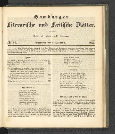 No. 97. 5. Dezember 1855