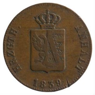 Münze, 3 Pfennig, 1839