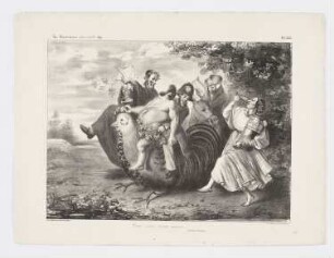 Verse, verse, verse encore (Chanson Bachique), erschienen in: "La Caricature", Nr. 169, Paris 1834