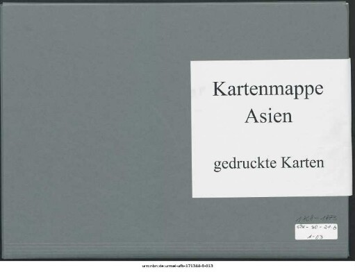 Eigentliches China, südlich von 32° N : 1868-1873 : Kartensammlung