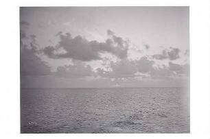 Indischer Ozean. Stimmungsbild mit ruhiger See