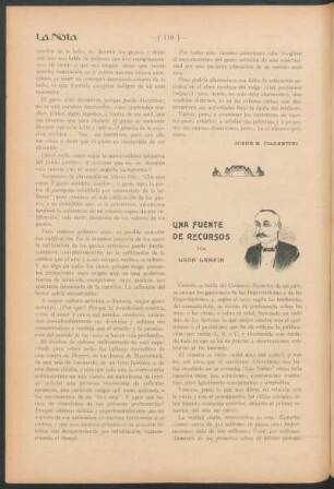 Una fuente de recursos