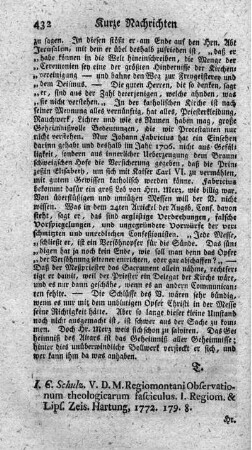 Observationes theologicae. Fasc.I.
