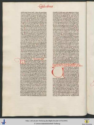 Die vorred uber das buoch ecclesiasticus