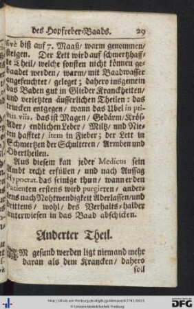 Anderter Theil.