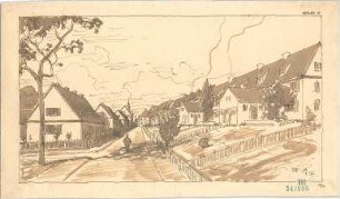 Fischer, Theodor; Schweinfurt (Bayern); Wohnsiedlung Bauverein - Perspektive