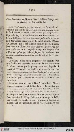 Planche onzième
