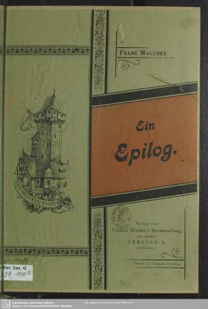 Ein Epilog zur Ausstellung des Sächsischen Handwerks und Kunstgewerbes zu Dresden 1896