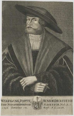 Bildnis des Wolfgangus Poemerus
