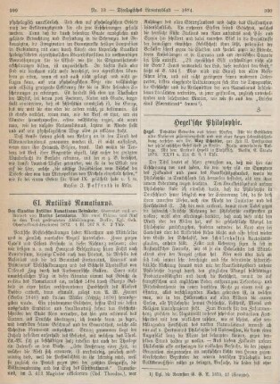 300-302 Hegel'sche Philosophie