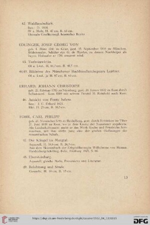 Edlinger, Josef Georg von (Nr. 43-45)