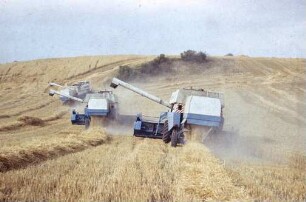 Mähdrescher E 516 Komplexeinsatz