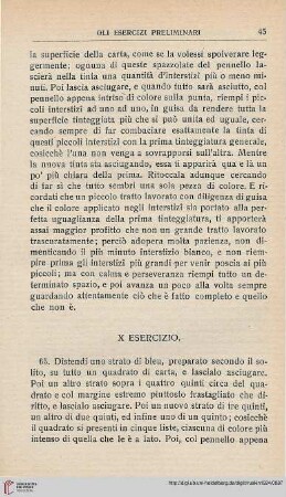 X. Esercizio