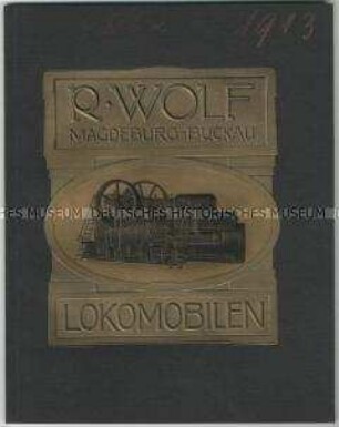Lokomobilen der Firma R. Wolf