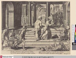 [Petrus heilt den behinderten Mann am Tempeleingang]