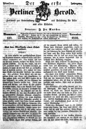 Nummer 139, November 1846