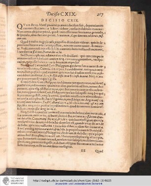 Decisio CXIX