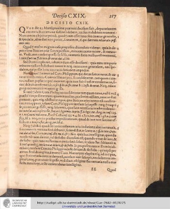 Decisio CXIX