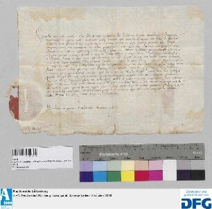 Barbara Markgräfin von Mantua ersucht die Stadt Nürnberg 250 fl. von ihrem Vater dem Markgrafen Johann von Brandenburg ererbtes Leibgeding dem Nicolaus Muffel auszuhändigen.