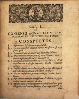 Dissertationem Juridicam De Consensu Agnatorum Et Simultanee Investitorum Temporario In Hypothecam Feudi