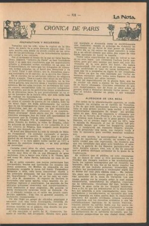 Crónica de Paris