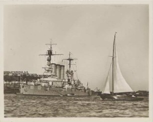 Kiel - Linienschiff "Hessen"