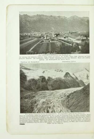 Die nördlichen Kalkalpen von Innsbruck aus