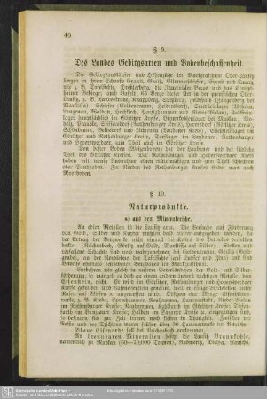 § 10. Naturprodukte