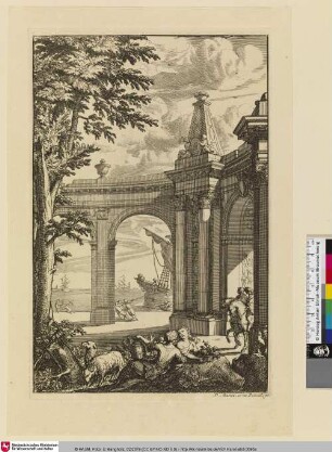 Nouveaux Lieure de Paysages / Nouveau Livre de Paysages, Bl. 4