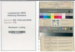 Entnazifizierung Ludwig Neubauer , geb. 21.07.1902 (Kaufmaennischer Angestellter)