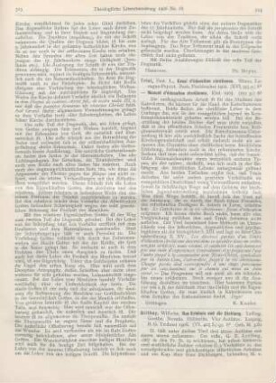 514-516 [Rezension] Dilthey, Wilhelm, Das Erlebnis und die Dichtung. Lessing. Goethe. Novalis. Hölderlin. Vier Aufsätze