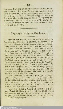 Biographien berühmter Schuhmacher