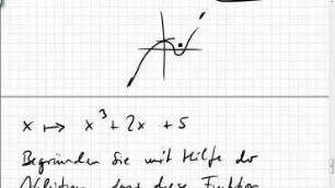 21A.2 Ableitung größer null, streng monoton