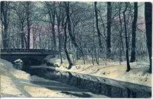 Brücke in einem Park
