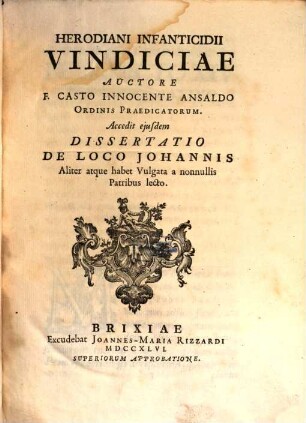 Herodiani infanticidii vindiciae