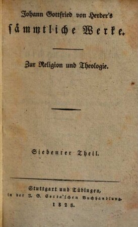 Johann Gottfried von Herder's älteste Urkunde des Menschengeschlechts : eine nach Jahrhunderten enthüllte heilige Schrift, 4
