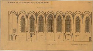 Fischer, Theodor; Ludwigsburg - Eglosheim; Kirche, Renovierung - Chor (Wandabwicklung)