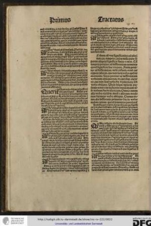 [V]erbum est vox significativa ad placitum cum tempore...