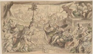 Der Raub der Sabinerinnen (nach Tintoretto)