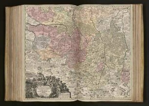 Marchionatus Lusatiæ Superioris : Felicissimo Poloniæ Regis, Electoris Saxoniæ, sceptro florens, Dynastiis et Præfecturis suis distributus