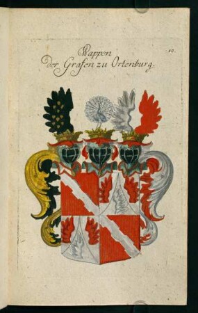 10r-10v, 10. Wappen der Grafen zu Ortenburg