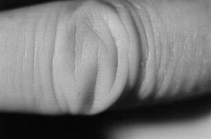 Makroaufnahme eines Fingers