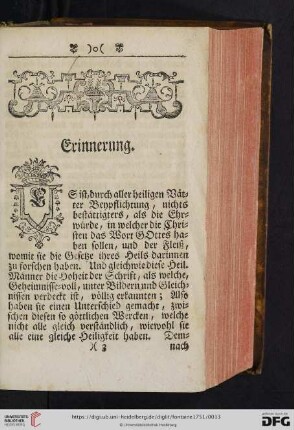 Erinnerung